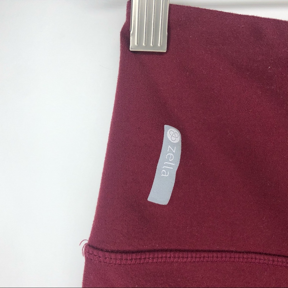 ZELLA women’s pomegranate Drama crop leggings XS - Picture 7 of 9